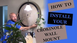 How to Install Your Crokinole Wall Mount [upl. by Dafodil]