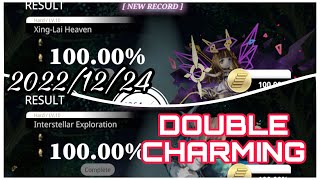 Interstellar Exploration amp XingLai Heaven HARD All Charming  Deemo Reborn [upl. by Ahsimot]