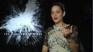 Marion Cotillard Interview  The Dark Knight Rises  Empire Magazine [upl. by Akemehs]