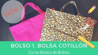 📌Bolsa Cotillón de TNT SUPER FÁCIL Bolso 1️⃣del Curso [upl. by Lodovico]