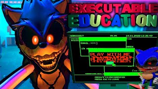 SONICEXE HACKED MY PC AND GAVE ME A VIRUS  SONICEXE EXECUTABLE EDUCATION 2022 3D SONICEXE GAME [upl. by Yousuf]