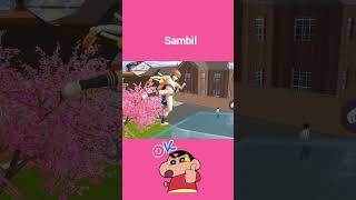 Tamaki latihan silat sakuraschoolsimulator sakura shorts [upl. by Neely]