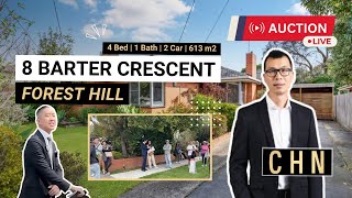 Live Auction  8 Barter Crescent Forest Hill [upl. by Nirrej620]