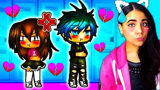 In Love With My Enemy😈🖤 Gacha Life Mini Movie Love Story Reaction [upl. by Kopans]