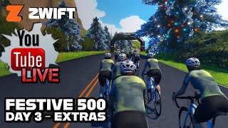 Lama LIVE Festive 500 Day 3  Zwift Pace Partner Ride [upl. by Felt]