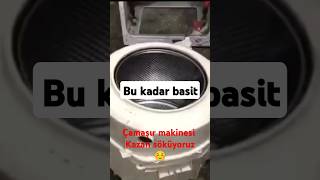 Çamaşır makinesi kazan söküyoruz ☺️ bosch beko arçelik profilo vestelhoover fixfixed servis [upl. by Eerot]