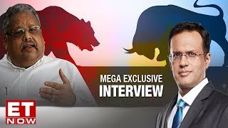 Rakesh Jhunjhunwala Speaks To ET Now  Exclusive Interview [upl. by Edson129]