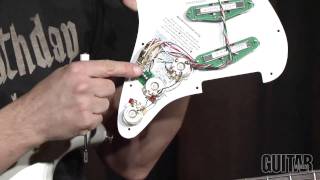 DiMarzio HS PreWired Pickguard [upl. by Ahsekyt]