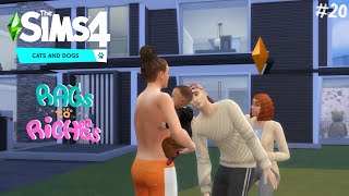 ย้ายบ้านใหม่กันค่าาา 🏠✨the sims 4 rags to riches cats and dogs ep20 [upl. by Ahsienauq644]