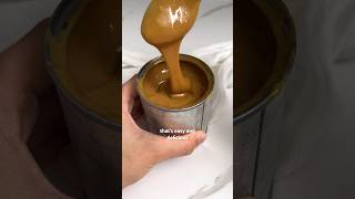 1Ingredient Caramel  Condensed Milk Caramel Hack shorts [upl. by Acysej]