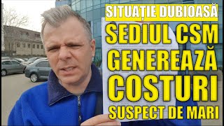 RISIPĂ Chirie imensă plătită pentru sediul CSM Statul bagă milioane de euro în conturile unui SRL [upl. by Yenobe]