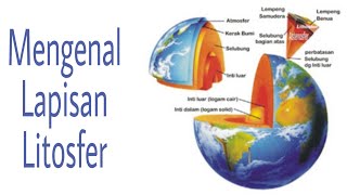 GEOGRAFI  MENGENAL LAPISAN LITOSFER [upl. by Boonie]