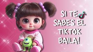 SI TE SABES EL TIKTOK BAILA 2024 [upl. by Yltsew]