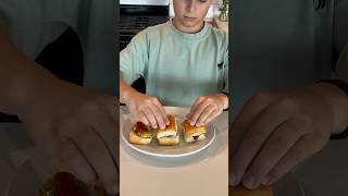 Sliders youtubeshorts fyp viralshorts food cooking burger chef [upl. by Lindon]