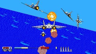 After Burner II Longplay Sega Genesis QHD [upl. by Porter]