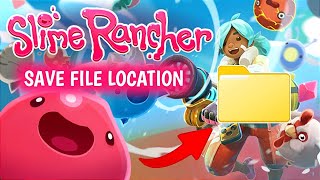 How To Find Slime Rancher Save File Location On PC  Slime Rancher Save Game Location [upl. by Eskill]