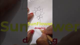 sunflower drawing [upl. by Pearse]