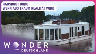 Hausboot Doku Wohnen auf dem Wasser  Wonder Deutschland [upl. by O'Brien]