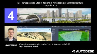 La progettazione di parchi eolici e solari con Autodesk Infraworks Civil 3D e Grading Optimization [upl. by Revert]