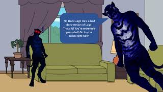 Dark Night Tiger Man Says Yes Dark LuigiGrounded [upl. by Mariand]