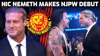 Nic Nemeth Dolph Ziggler Debuts in NJPW How will he do in New Japan [upl. by Aldredge891]