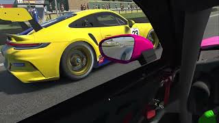 iRacing  Pimax Crystal Light  Knockhill  Porsche GT3 Cup 992 [upl. by Enortna]