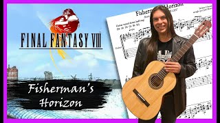 Final Fantasy VIII  Fishermans Horizon guitar solo [upl. by Ahsir]