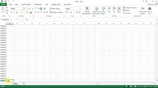 Excel Satır ve Sütunun Sonuna Nasıl Gidilir [upl. by Nidraj]