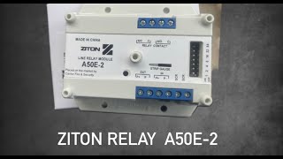 Ziton Relay A50E 2  Fire alarm interface How does a relay works [upl. by Iat]