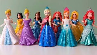 Disney Princess Doll Makeover  DIY Miniature Ideas for Barbie  Wig Dress Faceup and More DIY [upl. by Tremayne864]