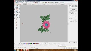 Wilcom Embroidery digitizing Embroidery design a to z [upl. by Girhiny]