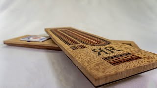 Making a Cribbage Board with Inlays [upl. by Lobell523]