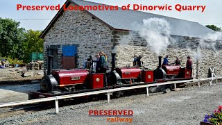 Preserved Steam Locomotives of Dinorwic Quarry [upl. by Tranquada]