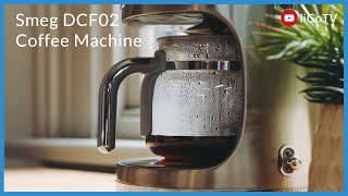 Smeg DCF02 Coffee Machine Review  liGocouk [upl. by Anaihs]