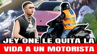 ESCALOFRIANTE JEY ONE LE QUITA LA VID4 A UN MOTORISTA [upl. by Naillij106]