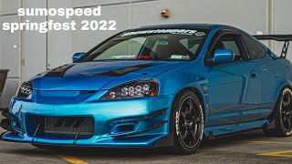 Vlog  sumospeed springfest 2022 [upl. by Dnaltiak]