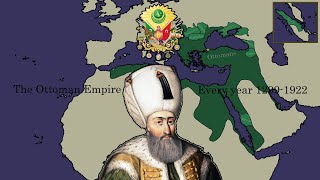 The Ottoman Empire  Every Year 12991922  On Map [upl. by Anaibib879]