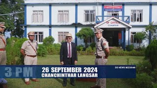 DD News Mizoram  Chanchinthar Langsar  26 September 2024  3 PM [upl. by Fenny]