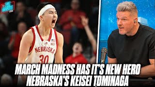 Keisei TominagaIs Taking Over College Basketball Before March Madness  Pat McAfee Reacts [upl. by Zhang]