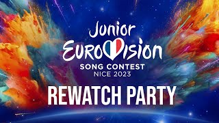 Junior Eurovision Lets rewatch Nice 2023 together JESCWatchParty [upl. by Yardna281]