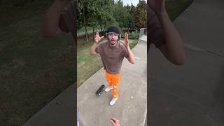 COCKIEST Skater EVER😡 skate skatepark scooter funny comedy skateboarding fun [upl. by Megan]