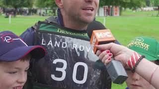 Ben Hobday XC at The Land Rover Burghley Horse Trials [upl. by Ruella198]