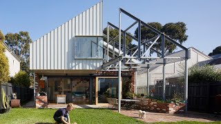 Gantry House  OOF architecture Newport Australia  Architects Design Plan amp Ideas [upl. by Furiya565]