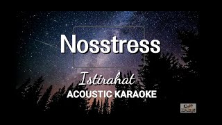 Nosstress  Istirahat Karaoke Lyric Video Instrument Cover [upl. by Goulet]