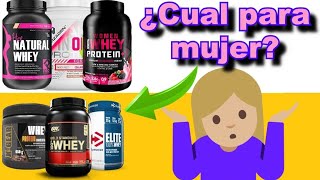 PROTEÍNA para ganar masa muscular para MUJERES ¿Cuál es la mejor proteína para las mujeres [upl. by Dulcinea958]