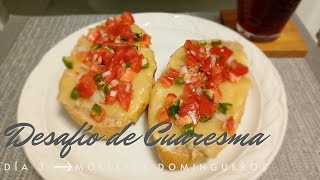 DIA 3 MOLLETES DOMINGUEROS viral cooking cuaresma [upl. by Ronel]