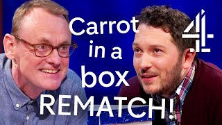 Sean Lock amp Jon Richardsons Hilarious Carrot in a Box REMATCH  8 Out of 10 Cats Does Countdown [upl. by Christina]