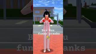 Buu Buu bu funny pranks🤣sakuraschoolsimulator shortvideos viralvideos [upl. by Esinal]