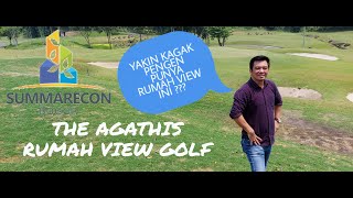 THE AGATHIS GOLF RESIDENCE SUMMARECON BOGOR [upl. by Yecats34]