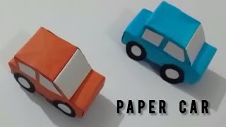 How to Make Paper Car  Paper Super CarDIY Paper CarEasy Paper Craft Paper Car Toys [upl. by Christabelle]